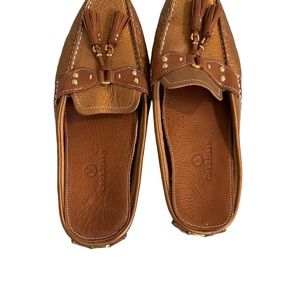 Vintage Cole Hahn moccasin slides. Size 7